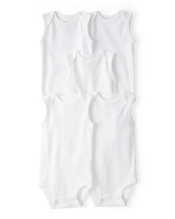 Baby 5-Pack Sleeveless Original Bodysuits