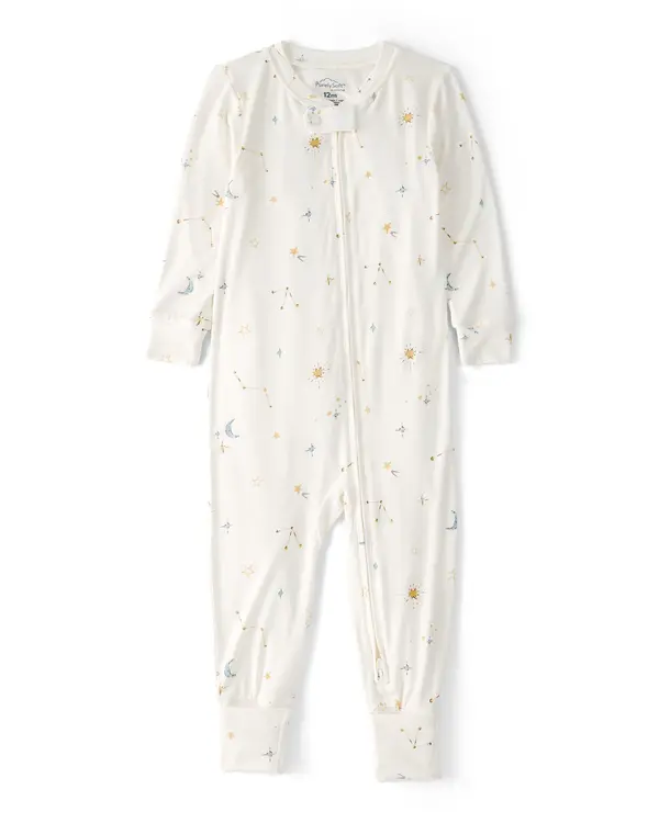  Baby Constellation PurelySoft 2-Way Zip 1-Piece Pyjama - Cream