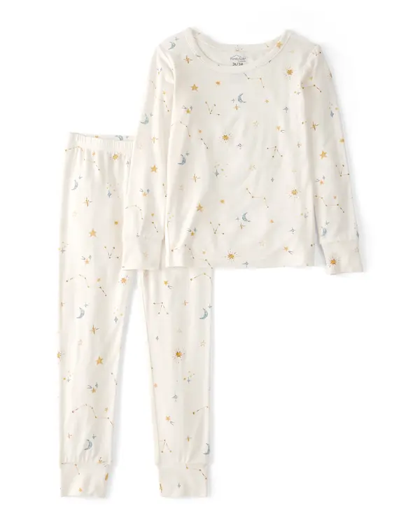  Toddler Constellation PurelySoft 2-Piece Pyjama Set - Cream