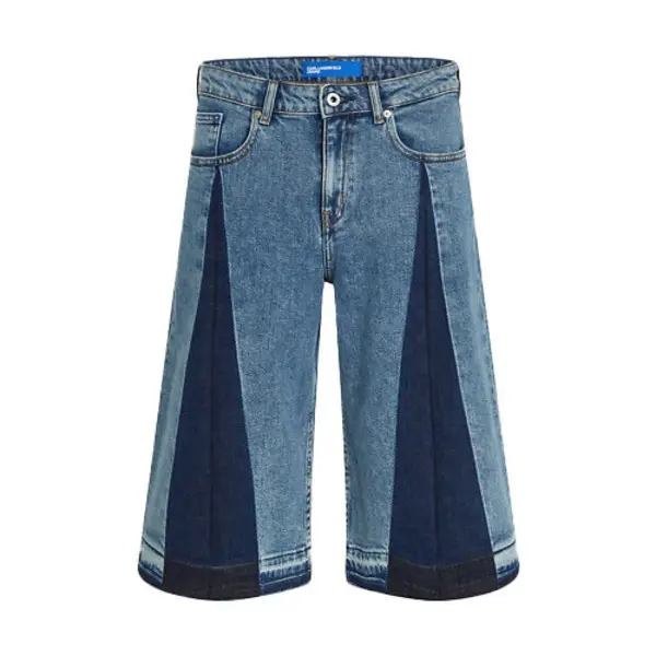 Denim Bermuda Shorts 