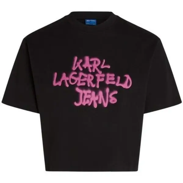 Cropped Graffiti T-shirt