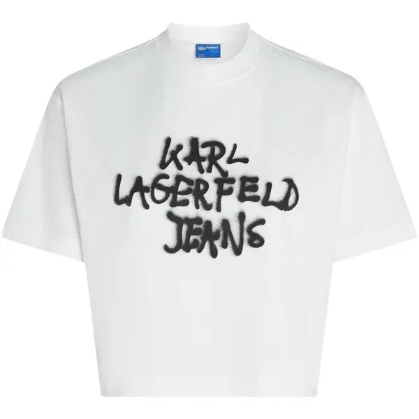 Cropped Graffiti T-shirt