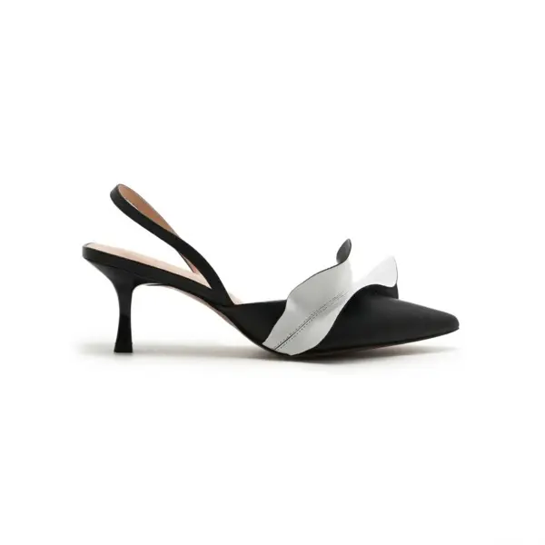 Slingback Kitten Heel Pump