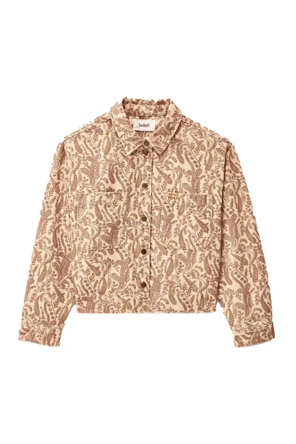 Tullia Paisley Printed Cotton Jacket