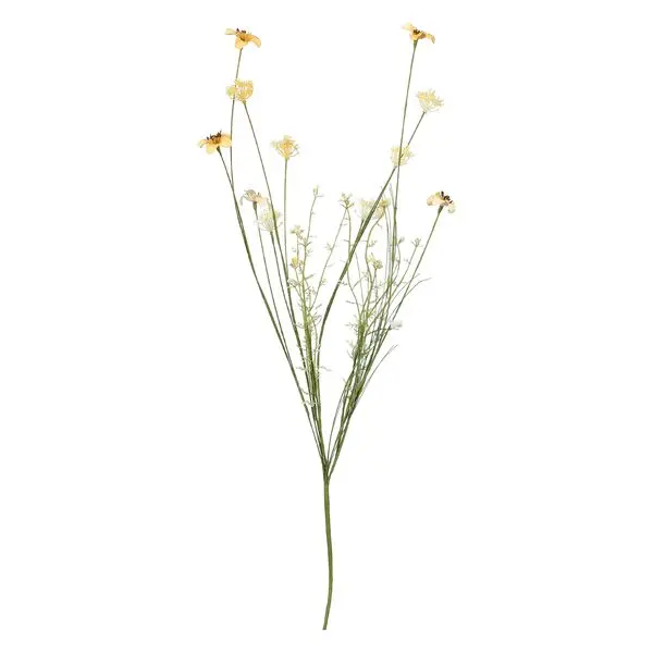 Yellow Gretel Atrificial Flower 63H cm