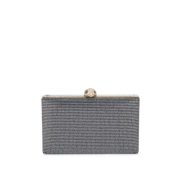 Crystal Kensington Chain Clutch Bag