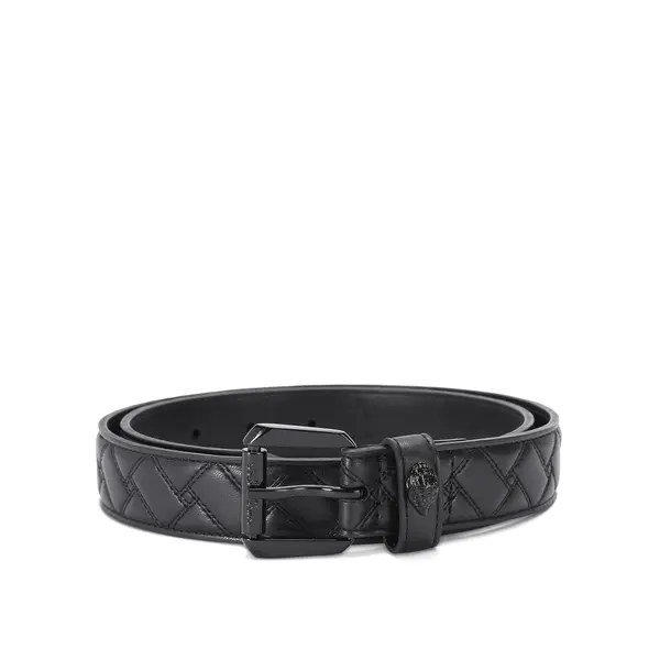 Kensington Quilted Leather Belt