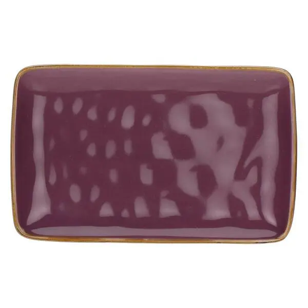 Concerto Mauve Rectangular Tray 20 x 13 Cm