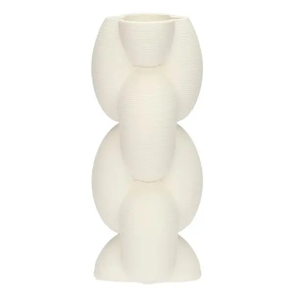 Deco Catena M Vase, Texture - Ceramic, 12 x 12 x 29.5 cm