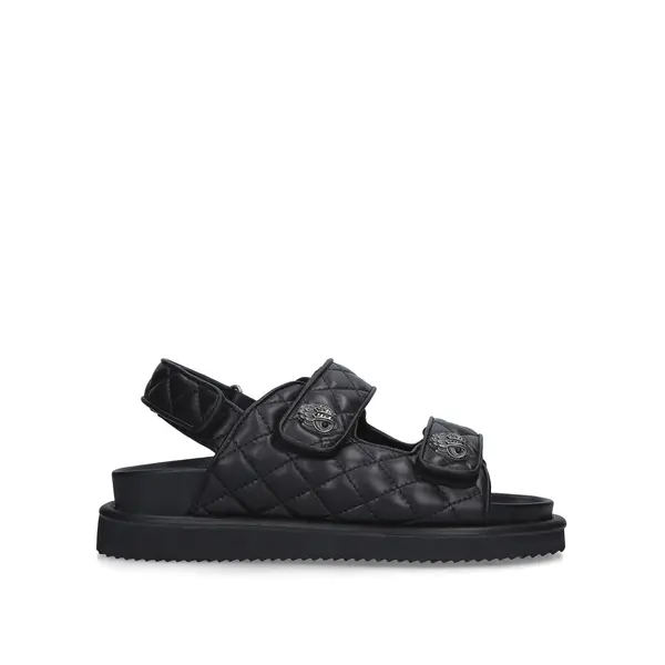 Orson Quilted Velcro Leather Sandal