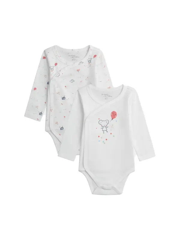 Set of 2 - Newborn Bodys with Mouse Pattern