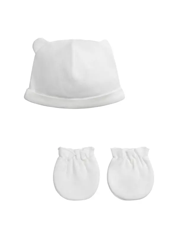 Newborn Set Beanie and Mittens