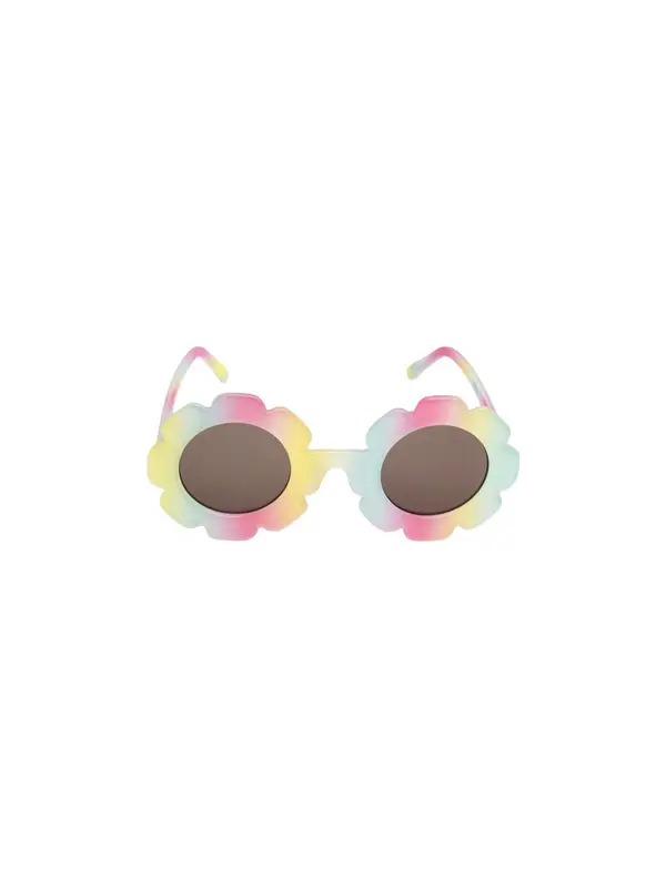 Rainbow Flower-Shaped Sunglasses