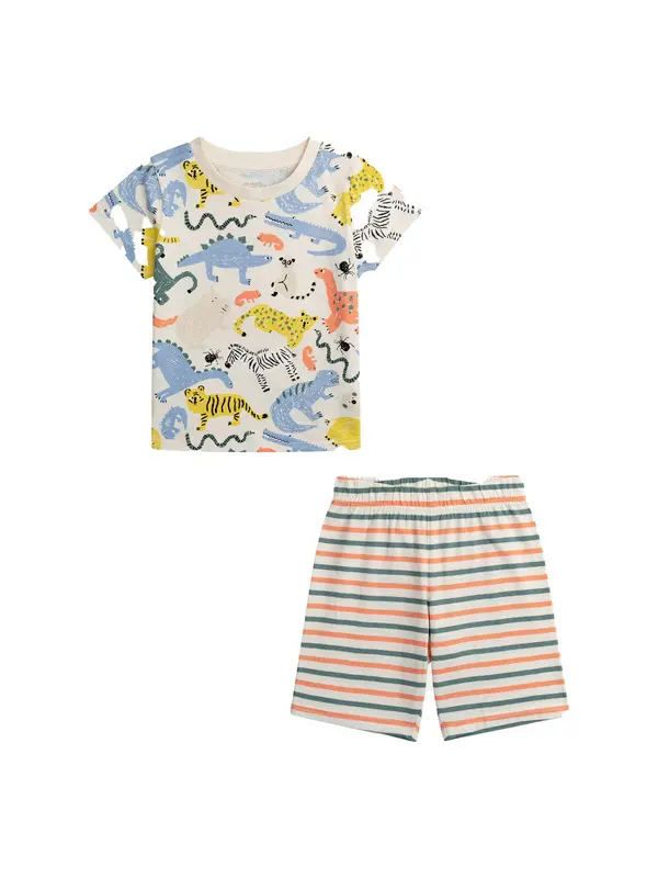 Short printed pajama "SAVANE" for boys
