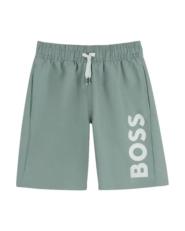 Drawstring Logo Swim Shorts
