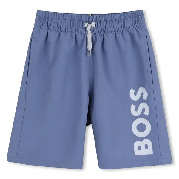 Drawstring Logo Swim Shorts