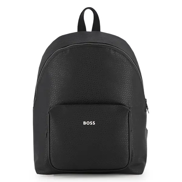 Polyester Textured Pocket Backpack Bag