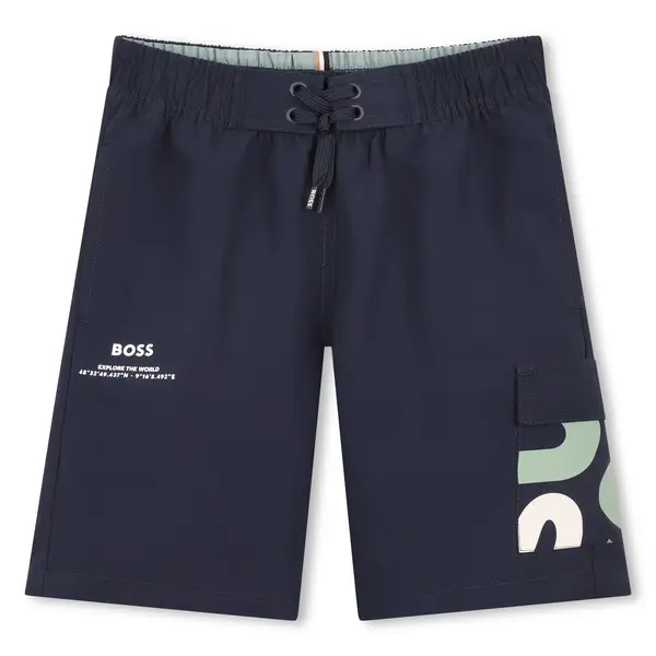Cargo Graphic Swim Shorts