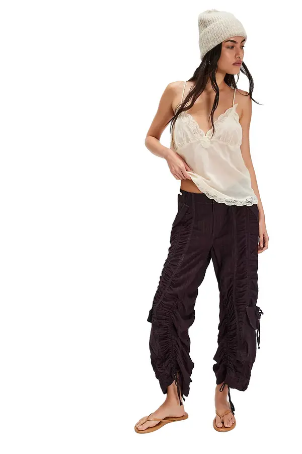 Mid-Rise Cargo Pants