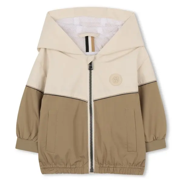 Colourblock Hooded Jacket
