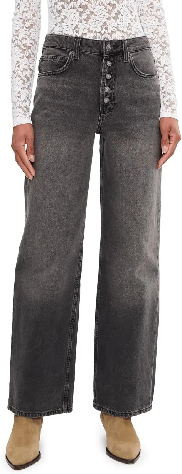 Low Rise Boyfriend Denim Jeans