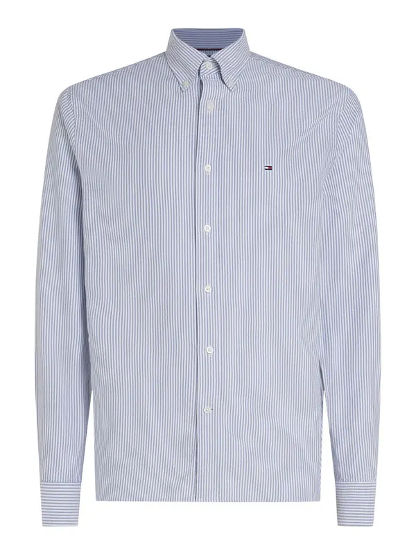 Regular Fit Stripe Oxford Shirt
