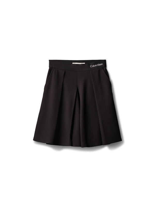 Flared Punto Milano Skirt