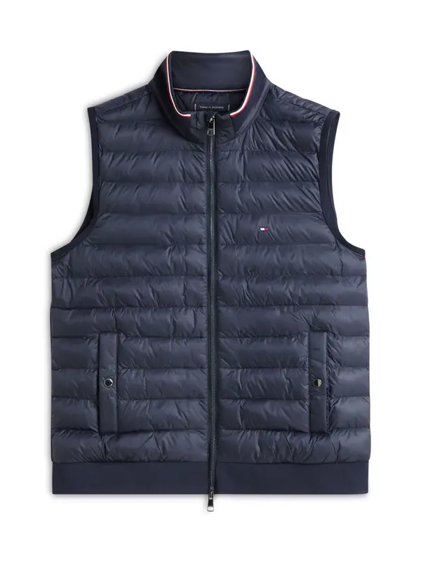 Quilted Zip Ip Padded Vest
