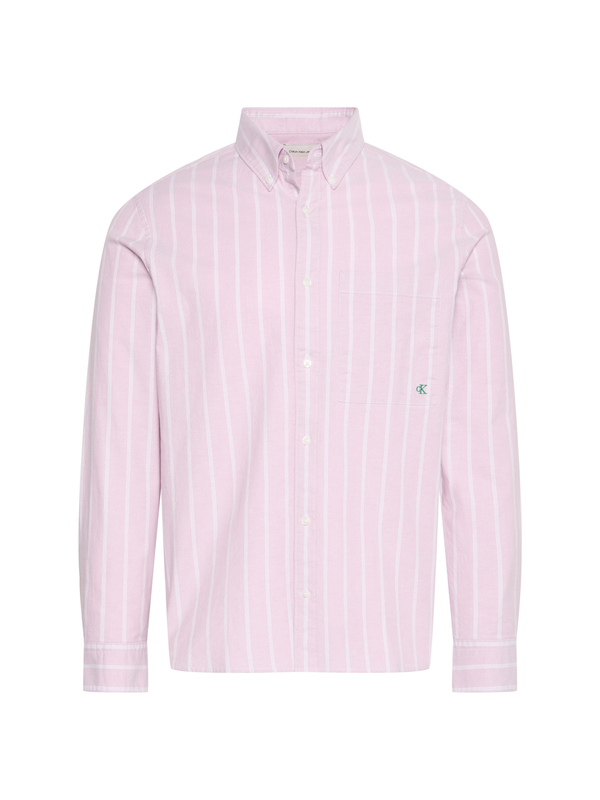 Stripe Classic Oxford Button-Down Shirt