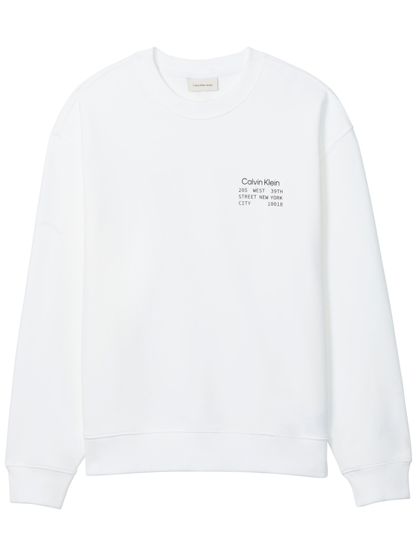 Cotton Sweatshirt with Back Graphic