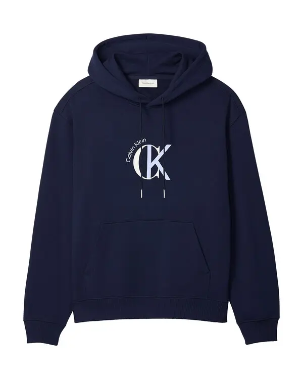 Regular Fit Hooded Collar Cotton Sweatshirt