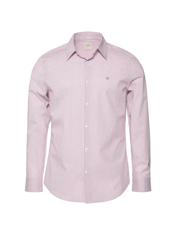 Thin Multi Stripe Stretch Slim Fit Shirt