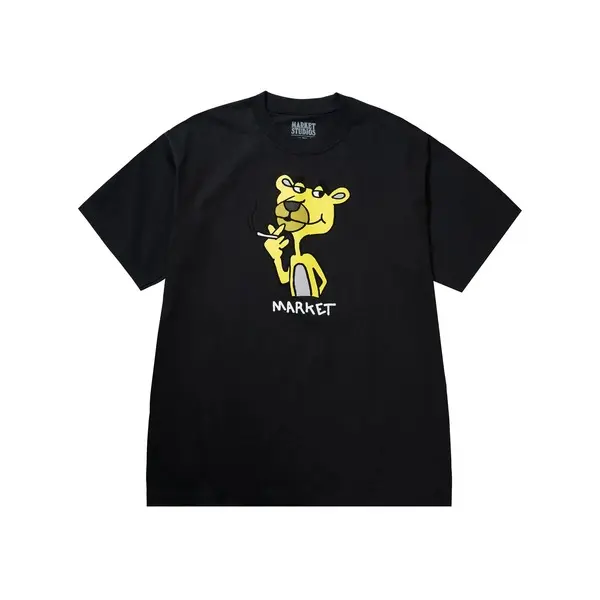 Yellow Panther Short Sleeve T-Shirt