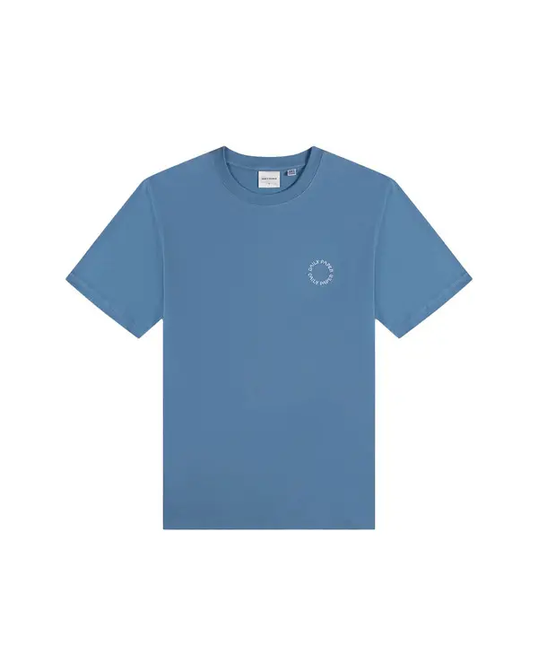 Quiet Harbor Orbit Embroidery Crew Neck Short Sleeve T-Shirt