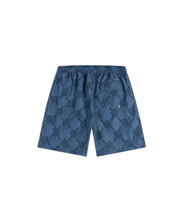 Quiet Harbor Dotted Monogram Swimshorts