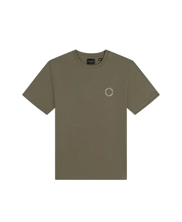 Kalamata Orbit Embroidery Cotton Short Sleeve T-Shirt