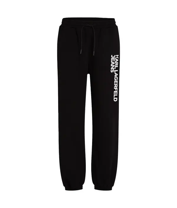 Slim Fit Cotton Logo Sweatpants
