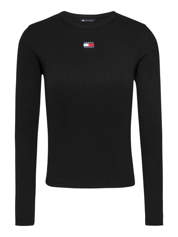 Tommy Badge Slim Long Sleeve T-Shirt Image