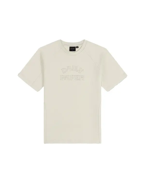 Off White Raglan Stacked Dias Washed Jersey T-Shirt