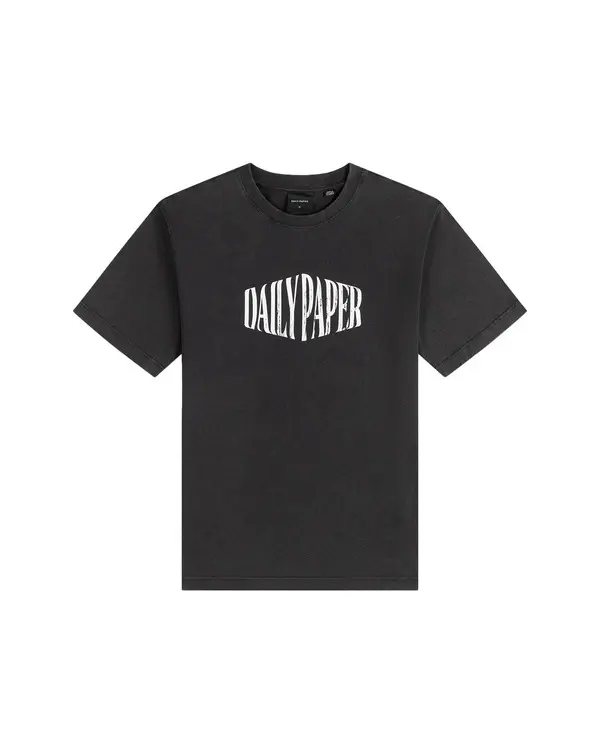 Black Vintage Crew Neck T-Shirt