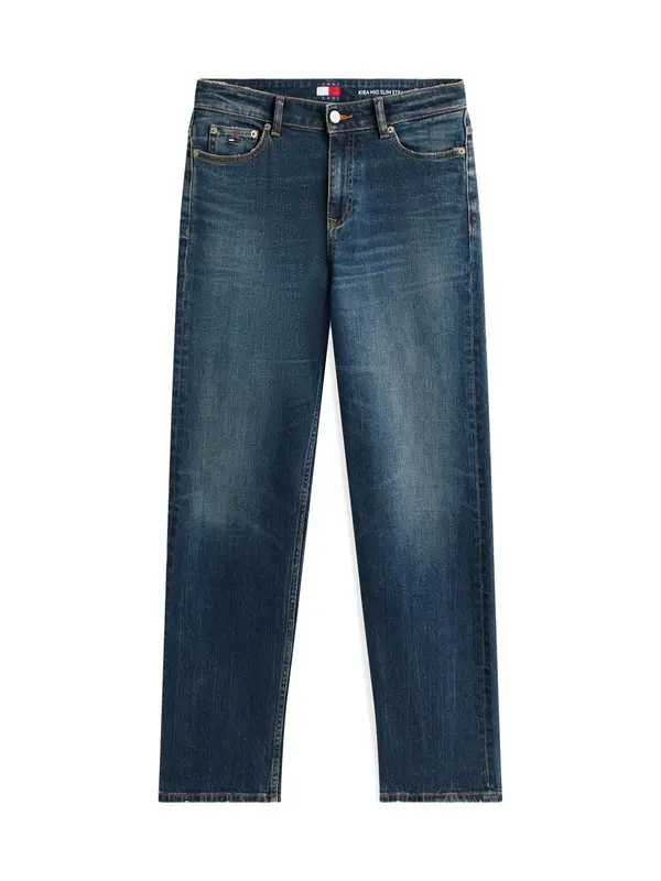 Straight Cut Regular Waist Jeans