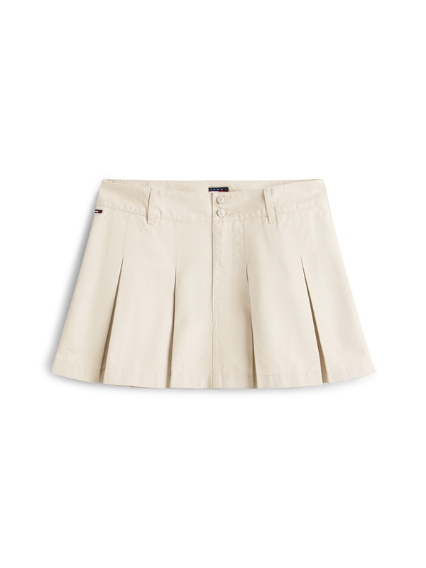 Pleated Mini Skirt