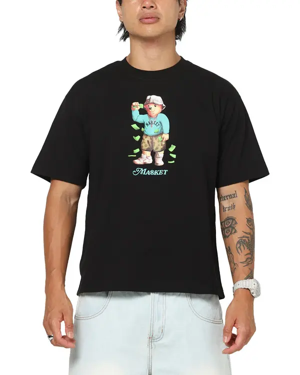 Making It Rain Bear Short Sleeve T-Shirt