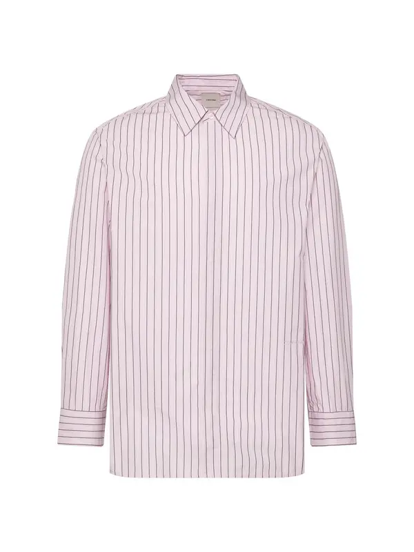 Regular Fit Stripe Long Sleeve Oxford Shirt