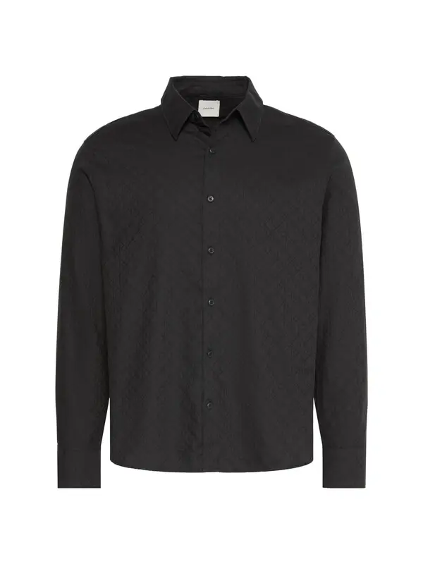 Regular Fit Classic Collar Cotton Long Sleeve Shirt