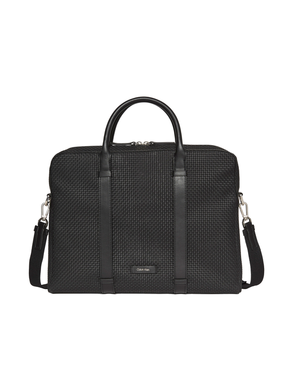 Embossed Woven Commuter Bag