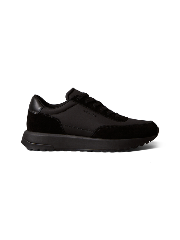 Leather Mix Runner Trainers