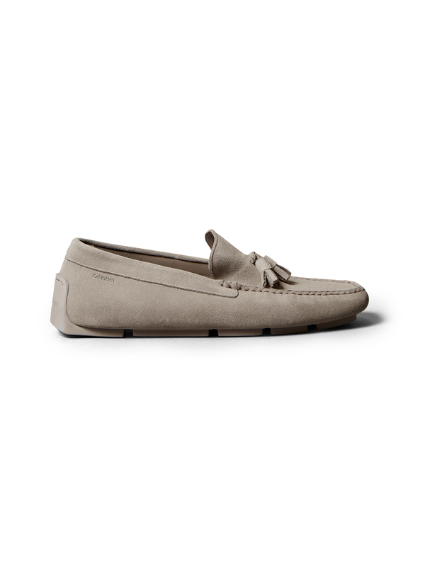 Suede Tassel Mocassin