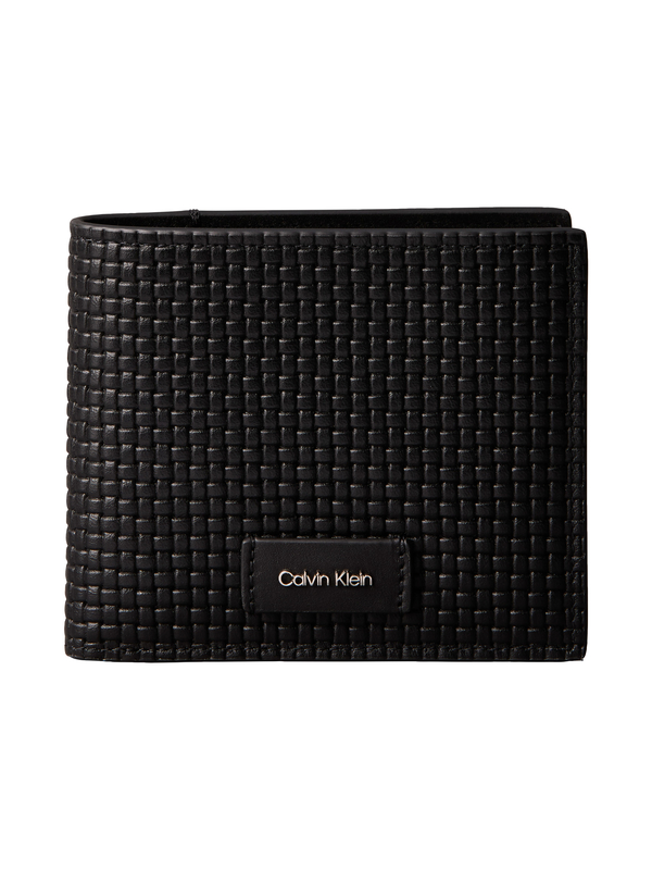 Embossed Woven Billfold Coin Wallet