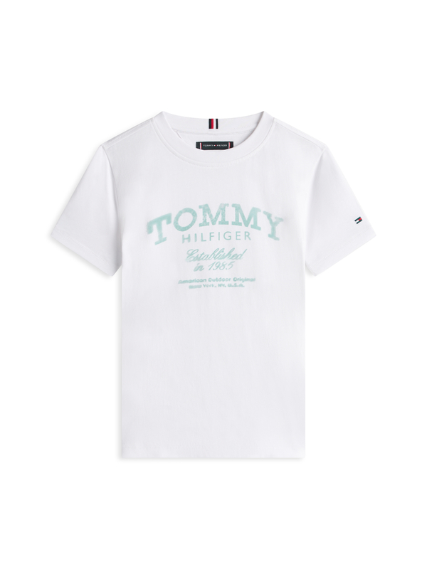 Kids Boys Tommy Faded Print Short Sleeve T-Shirt